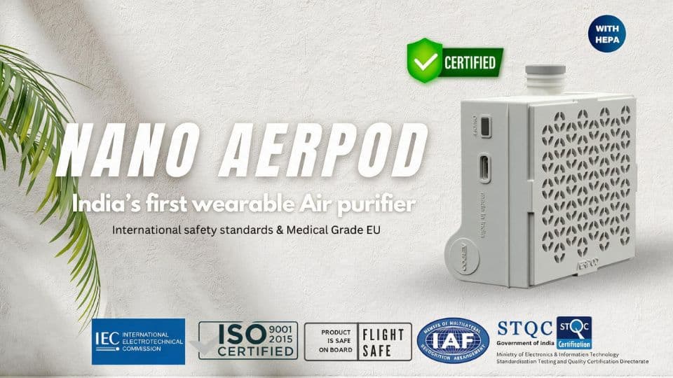 How to use Nano Aerpod Infographic